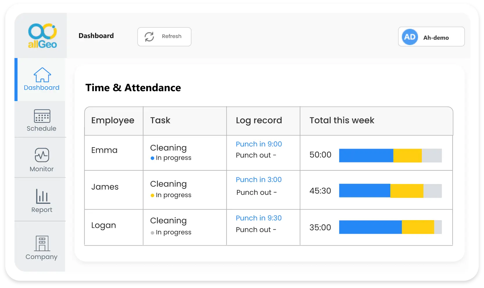 Real-Time Attendance